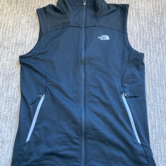 Men's Small The North Face Full Zip Vest Black - Picture 1 of 3